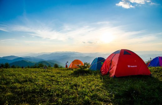 5 najpiękniejszych miejsc na spędzenie nocy pod namiotem